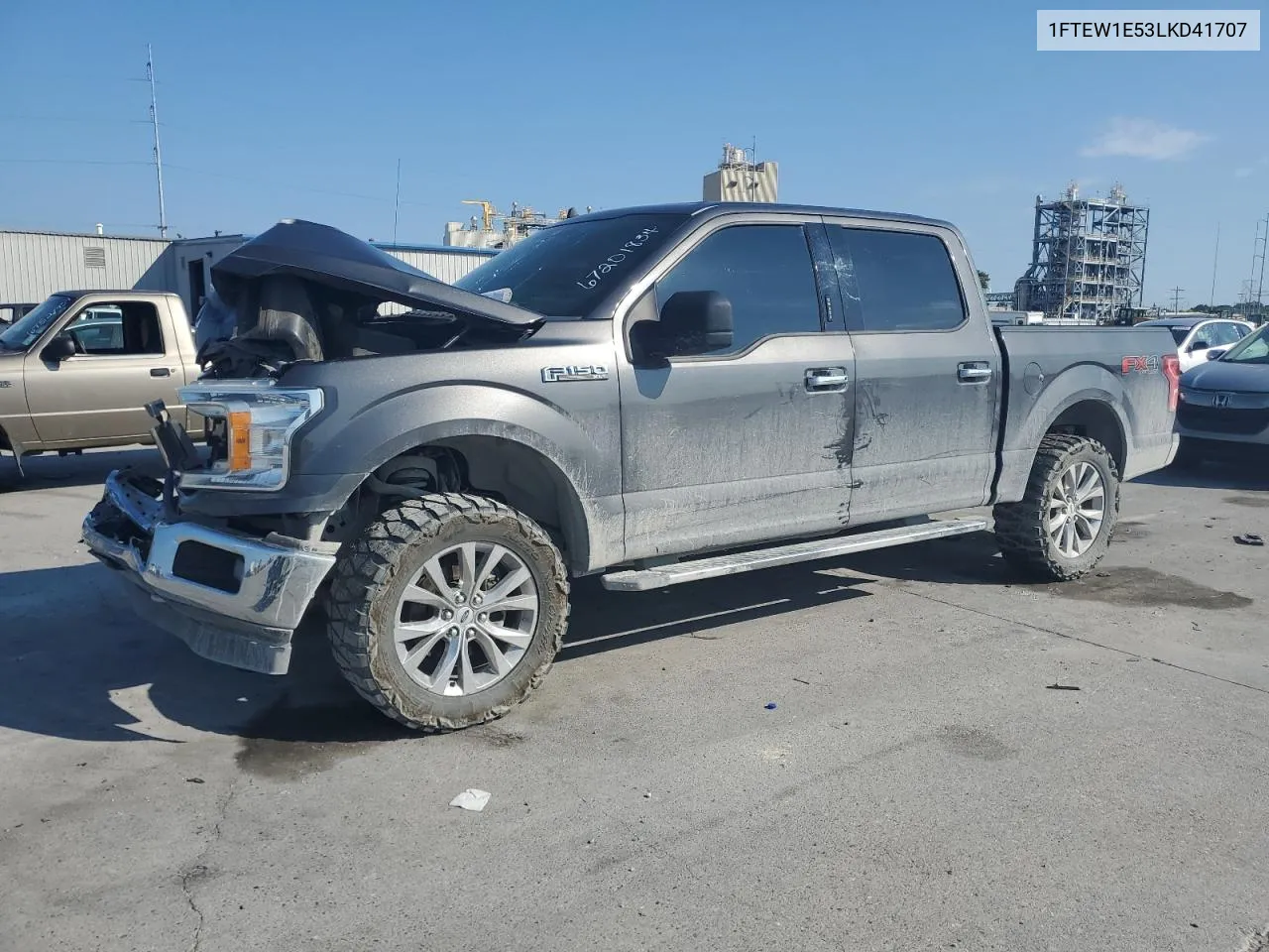 2020 Ford F150 Supercrew VIN: 1FTEW1E53LKD41707 Lot: 67201834