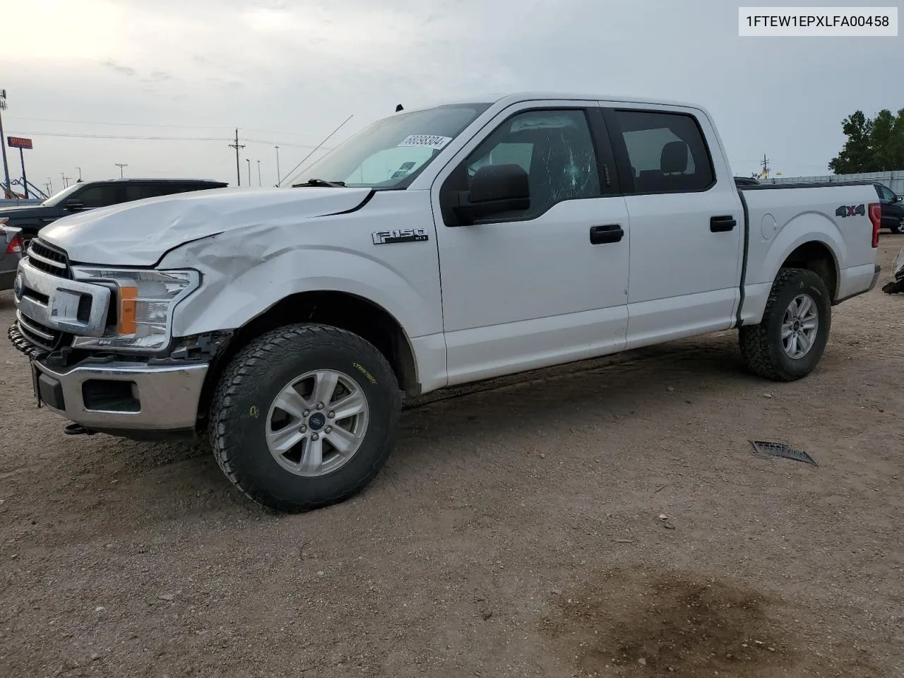 2020 Ford F150 Supercrew VIN: 1FTEW1EPXLFA00458 Lot: 68098304