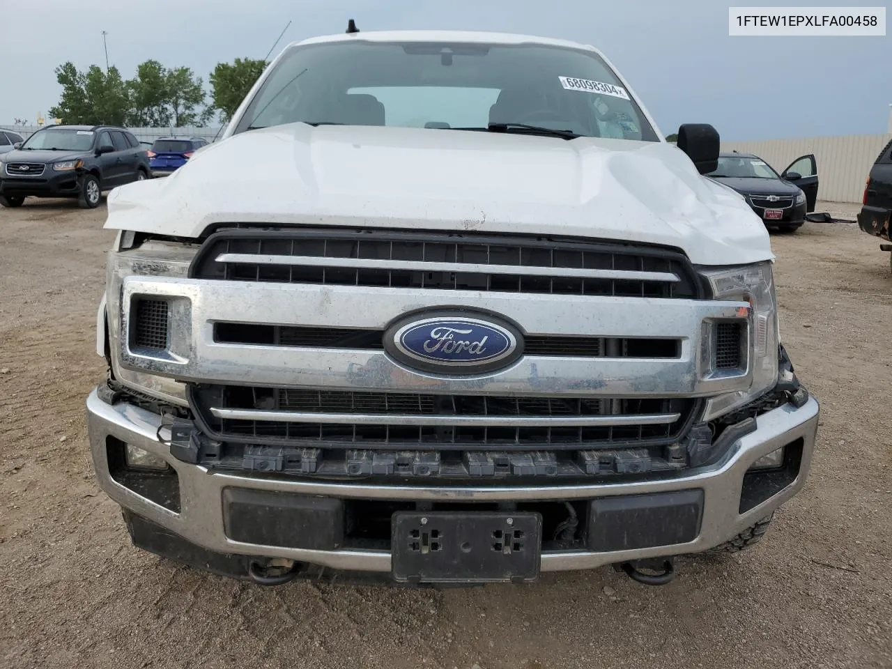 2020 Ford F150 Supercrew VIN: 1FTEW1EPXLFA00458 Lot: 68098304