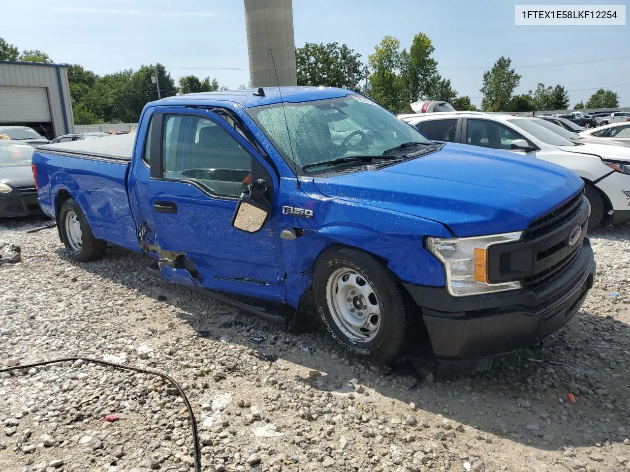 2020 Ford F150 Super Cab VIN: 1FTEX1E58LKF12254 Lot: 68101534