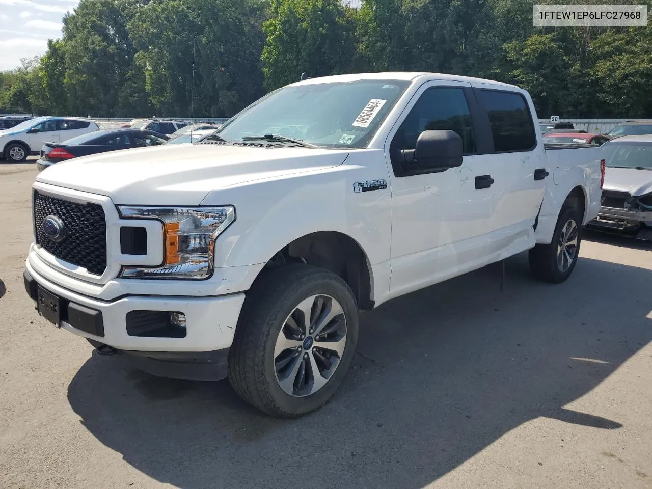 2020 Ford F150 Supercrew VIN: 1FTEW1EP6LFC27968 Lot: 68564464