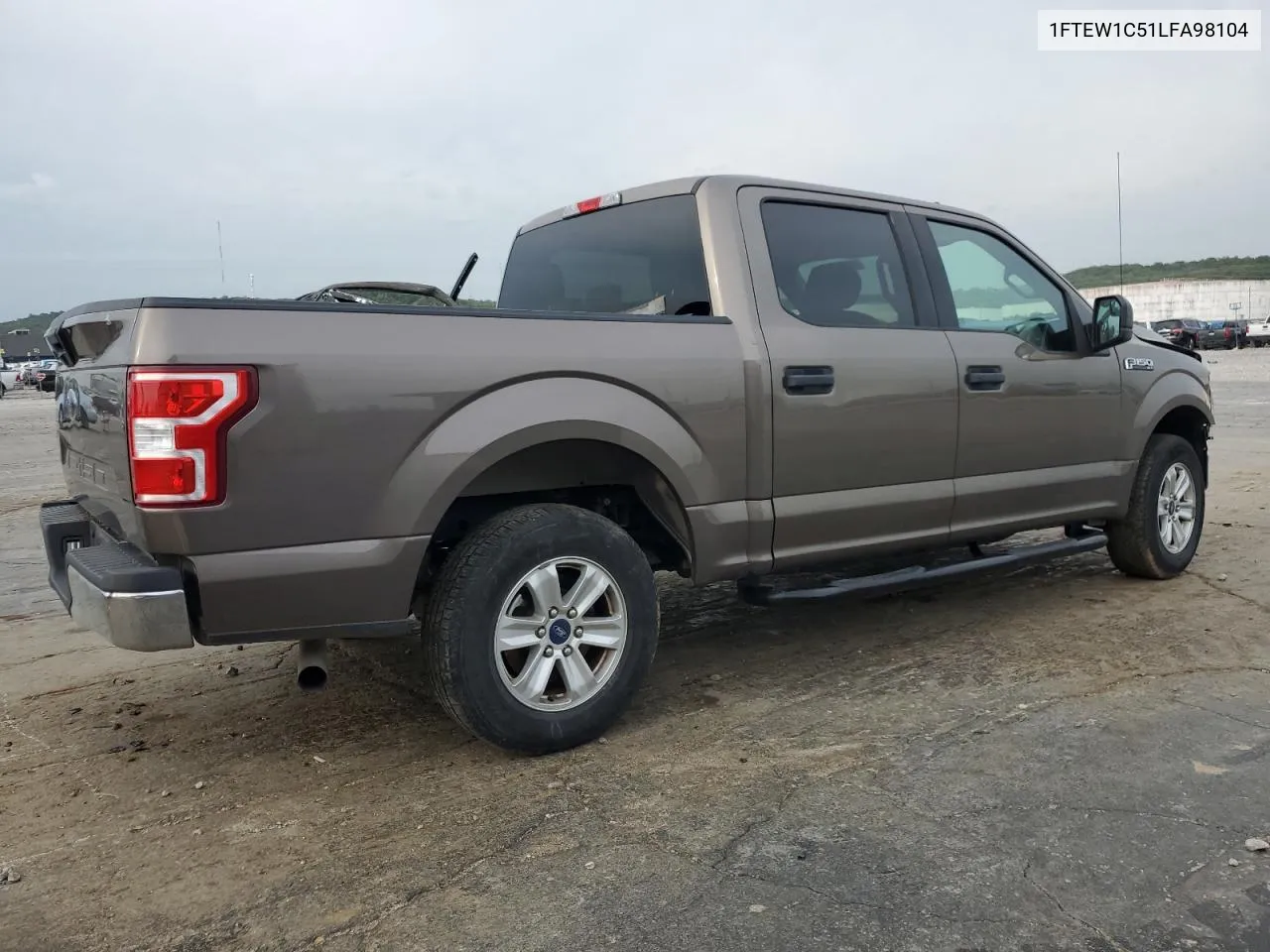 2020 Ford F150 Supercrew VIN: 1FTEW1C51LFA98104 Lot: 68889294