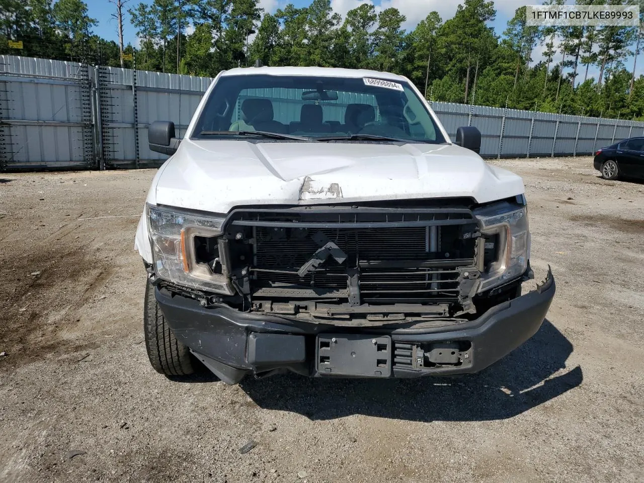 2020 Ford F150 VIN: 1FTMF1CB7LKE89993 Lot: 68998894