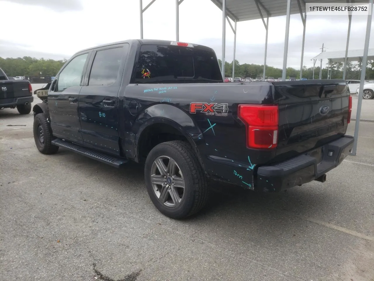 2020 Ford F150 Supercrew VIN: 1FTEW1E46LFB28752 Lot: 69177764