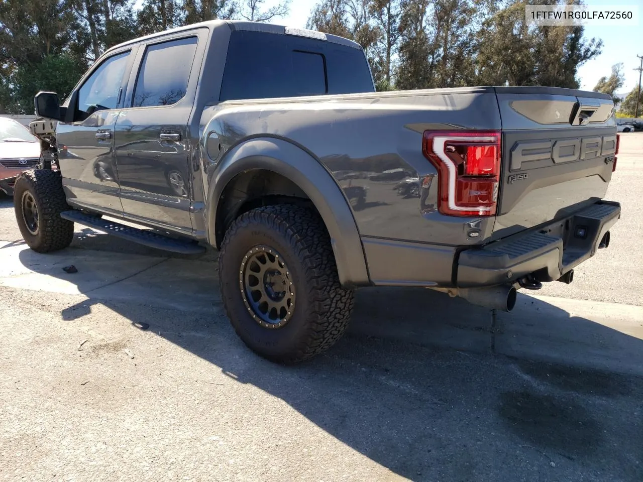 2020 Ford F150 Raptor VIN: 1FTFW1RG0LFA72560 Lot: 69305114