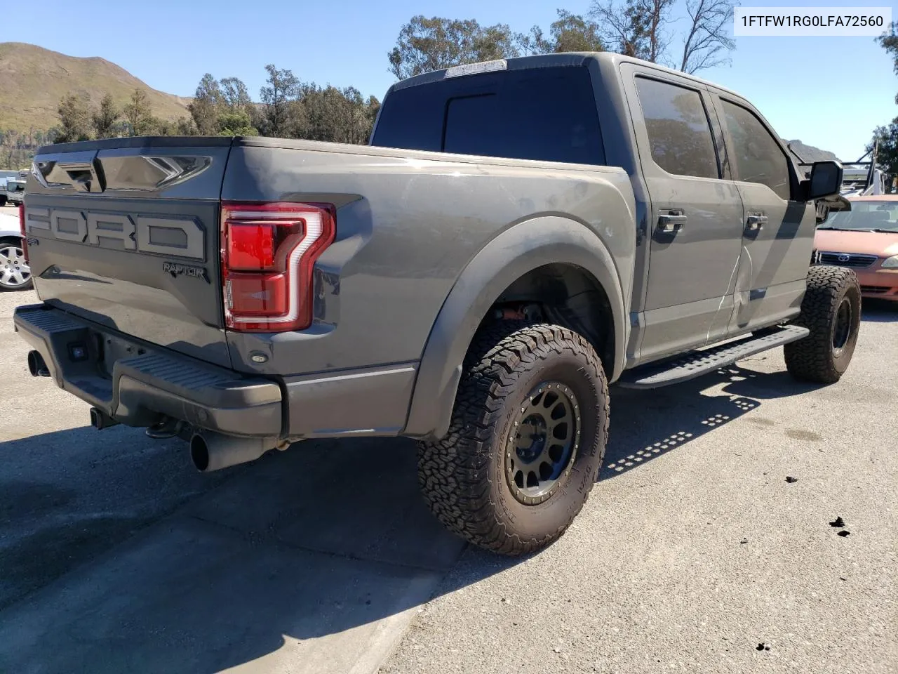 1FTFW1RG0LFA72560 2020 Ford F150 Raptor