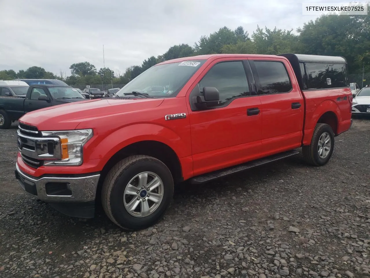 2020 Ford F150 Supercrew VIN: 1FTEW1E5XLKE07525 Lot: 69466354