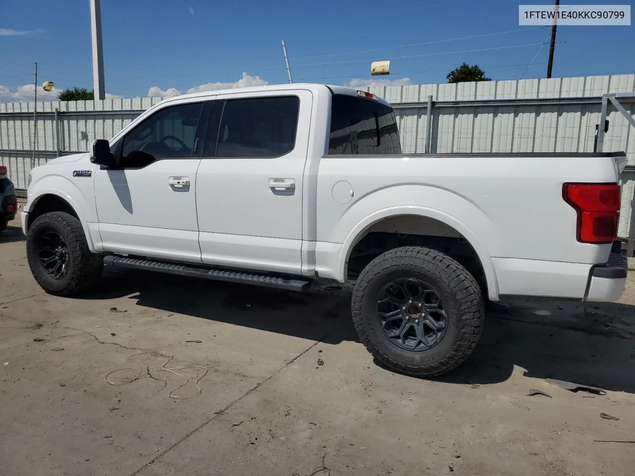 2020 Ford F150 Supercrew VIN: 1FTEW1E40KKC90799 Lot: 69608274