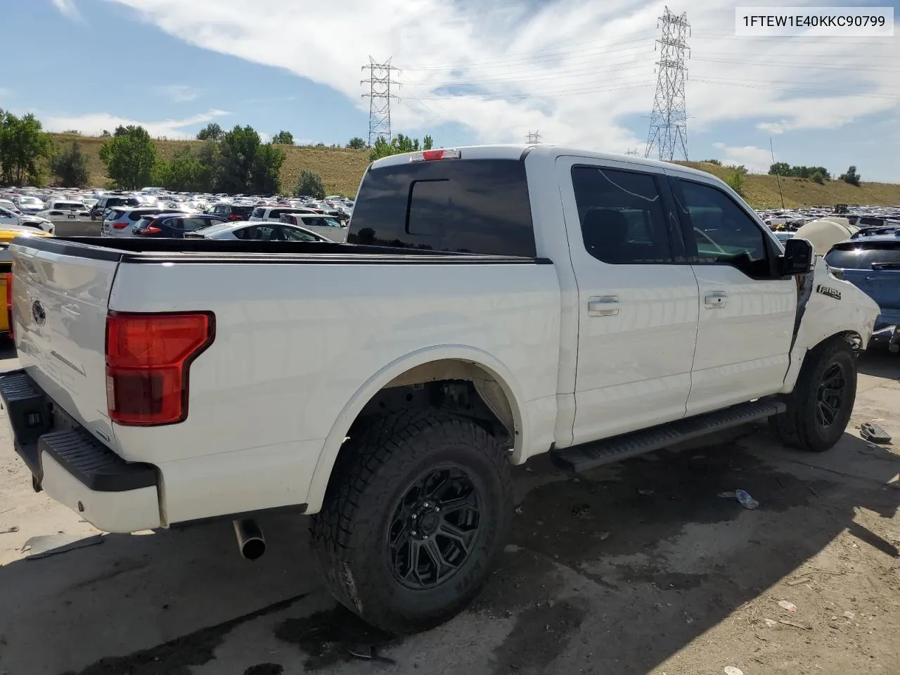 2020 Ford F150 Supercrew VIN: 1FTEW1E40KKC90799 Lot: 69608274