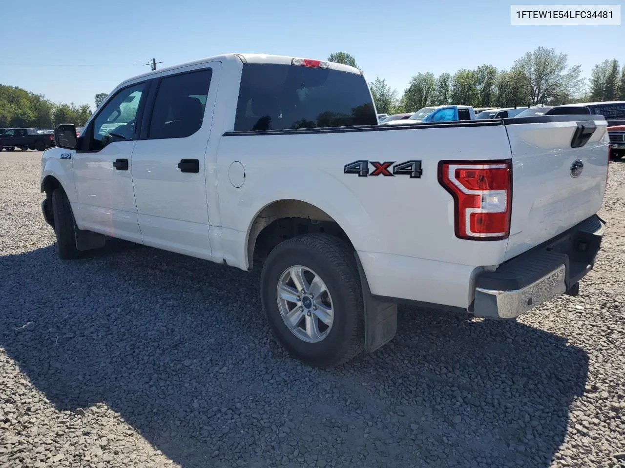 1FTEW1E54LFC34481 2020 Ford F150 Supercrew