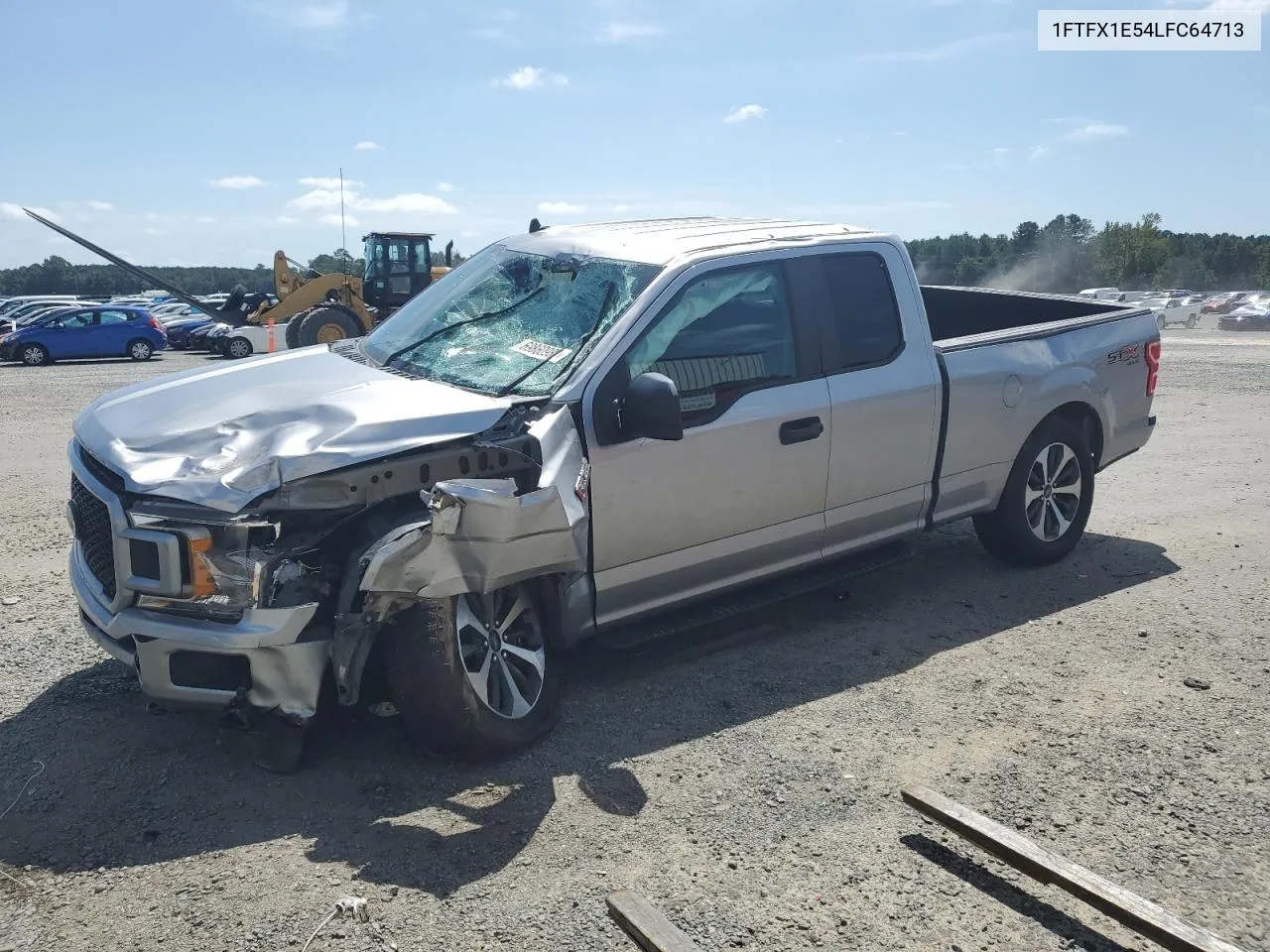 2020 Ford F150 Super Cab VIN: 1FTFX1E54LFC64713 Lot: 69860984