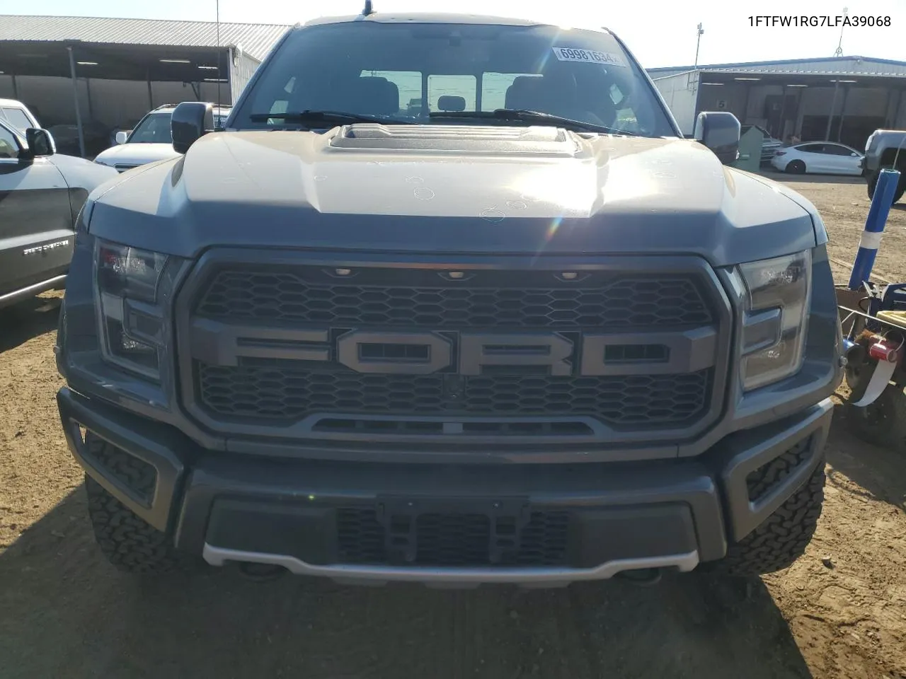 2020 Ford F150 Raptor VIN: 1FTFW1RG7LFA39068 Lot: 69981634