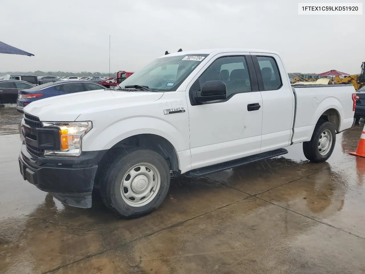 1FTEX1C59LKD51920 2020 Ford F150 Super Cab