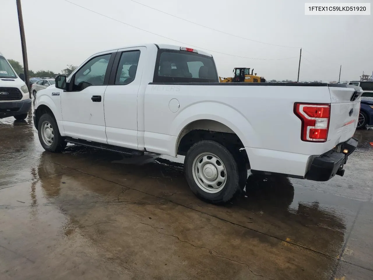 2020 Ford F150 Super Cab VIN: 1FTEX1C59LKD51920 Lot: 70211724