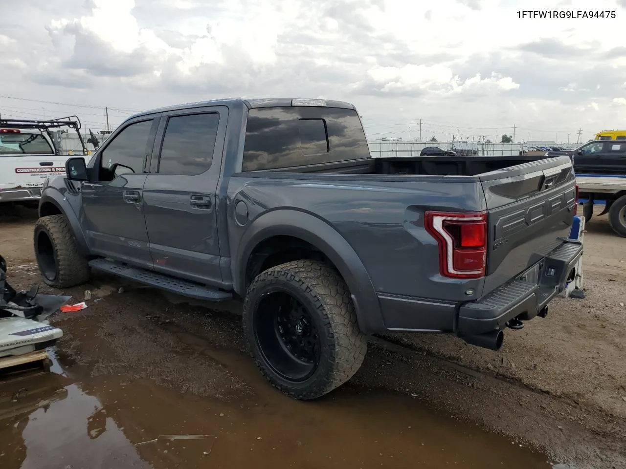 2020 Ford F150 Raptor VIN: 1FTFW1RG9LFA94475 Lot: 70499834