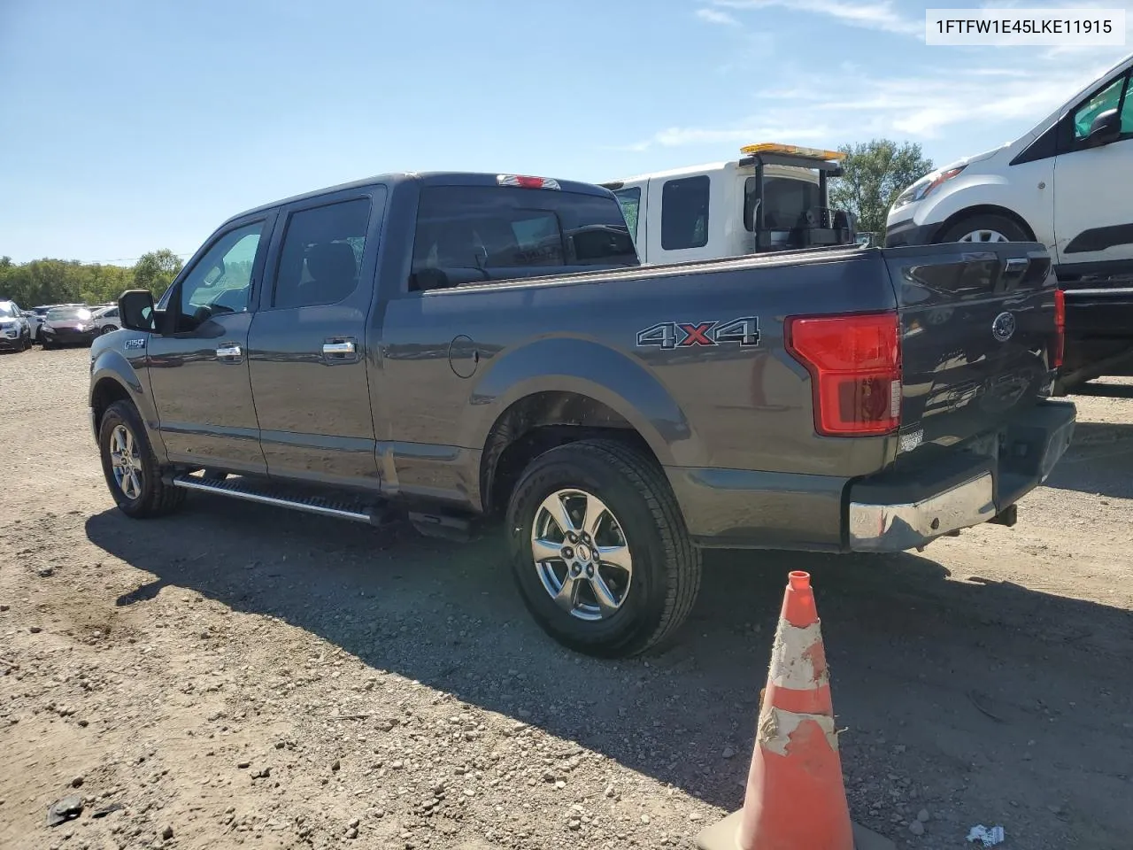 2020 Ford F150 Supercrew VIN: 1FTFW1E45LKE11915 Lot: 70583974