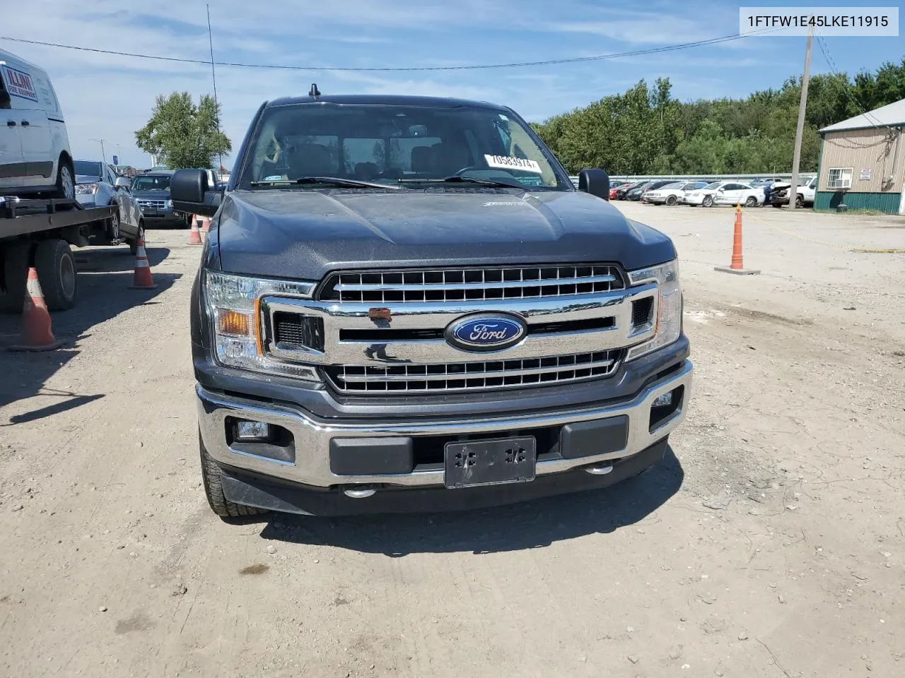 2020 Ford F150 Supercrew VIN: 1FTFW1E45LKE11915 Lot: 70583974