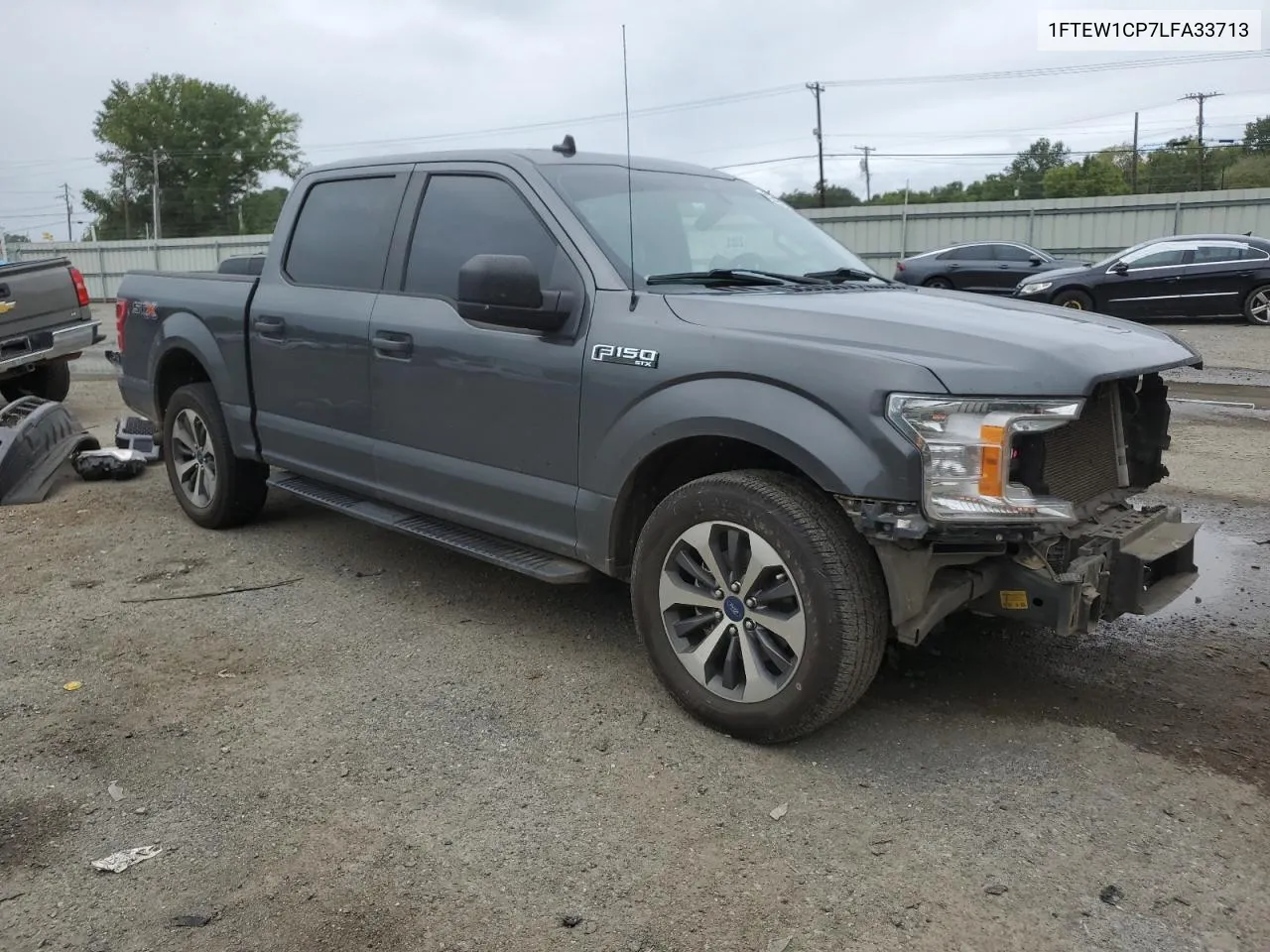 2020 Ford F150 Supercrew VIN: 1FTEW1CP7LFA33713 Lot: 70646074