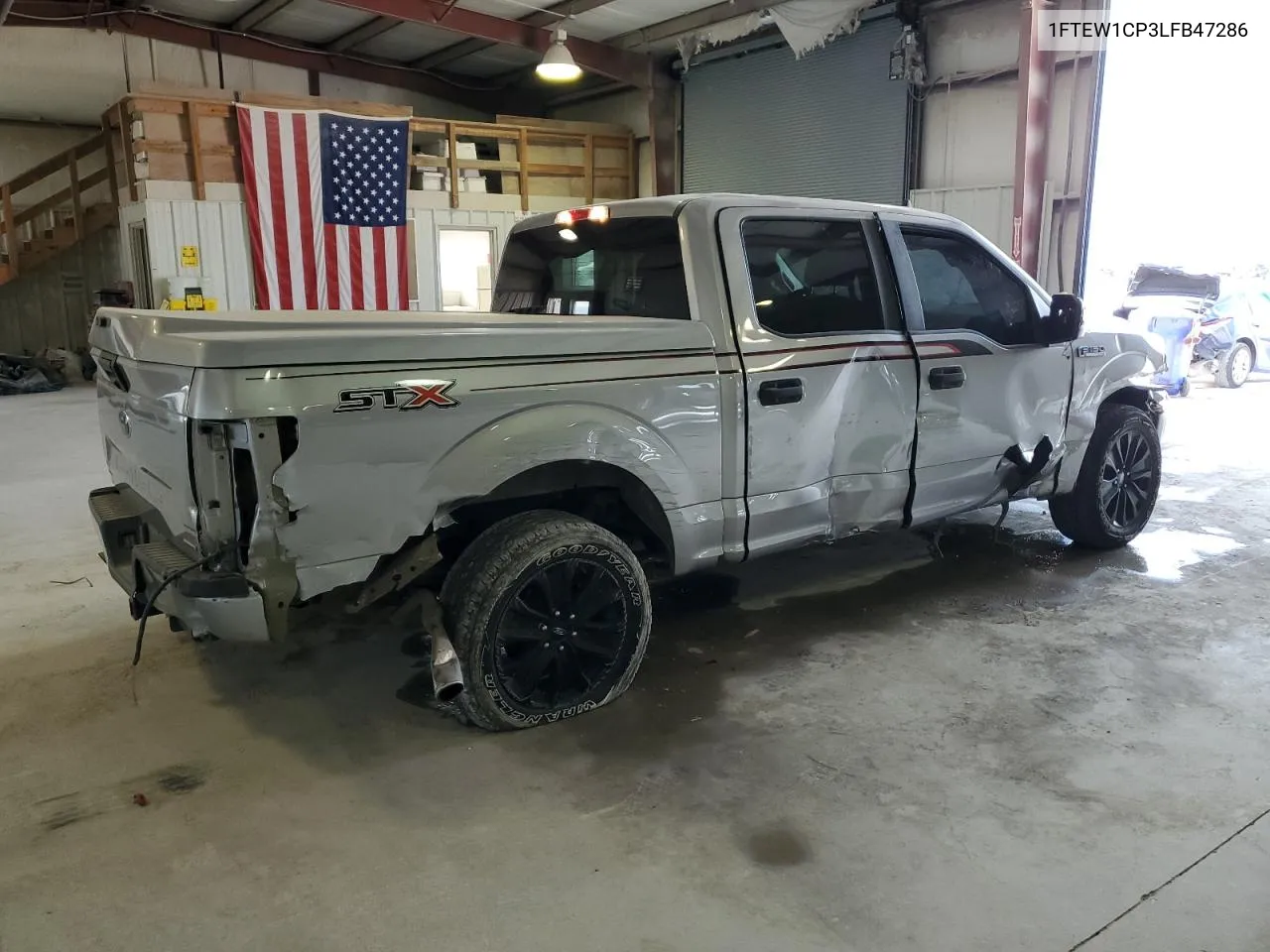 2020 Ford F150 Supercrew VIN: 1FTEW1CP3LFB47286 Lot: 70671794