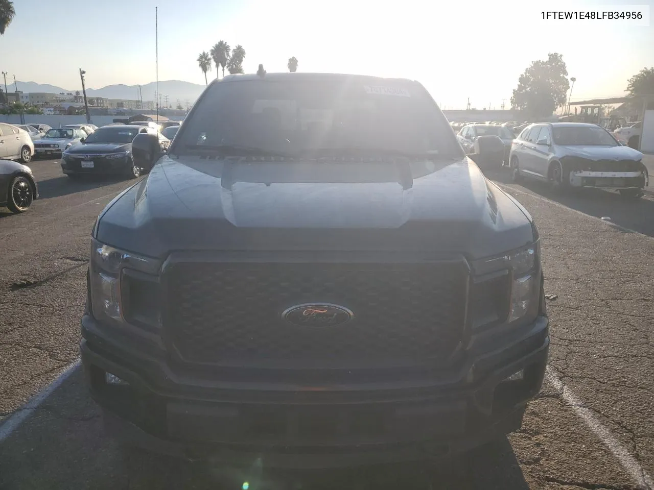 2020 Ford F150 Supercrew VIN: 1FTEW1E48LFB34956 Lot: 70714304