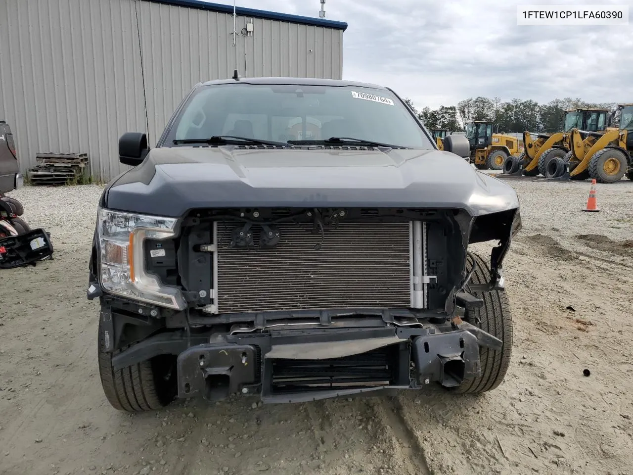 2020 Ford F150 Supercrew VIN: 1FTEW1CP1LFA60390 Lot: 70980764