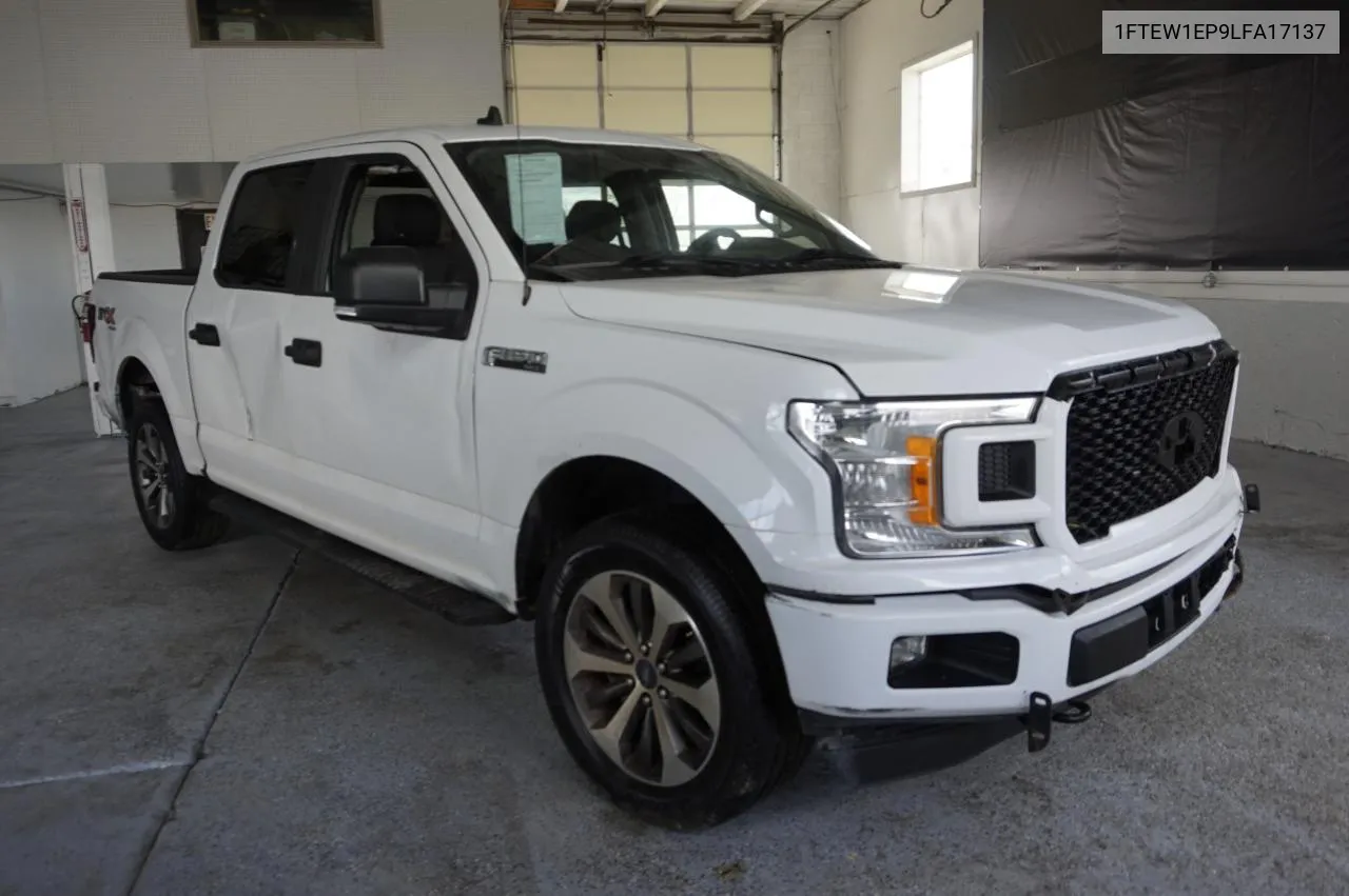 2020 Ford F150 Supercrew VIN: 1FTEW1EP9LFA17137 Lot: 71060934