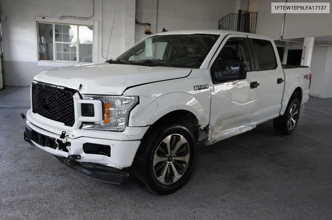 2020 Ford F150 Supercrew VIN: 1FTEW1EP9LFA17137 Lot: 71060934