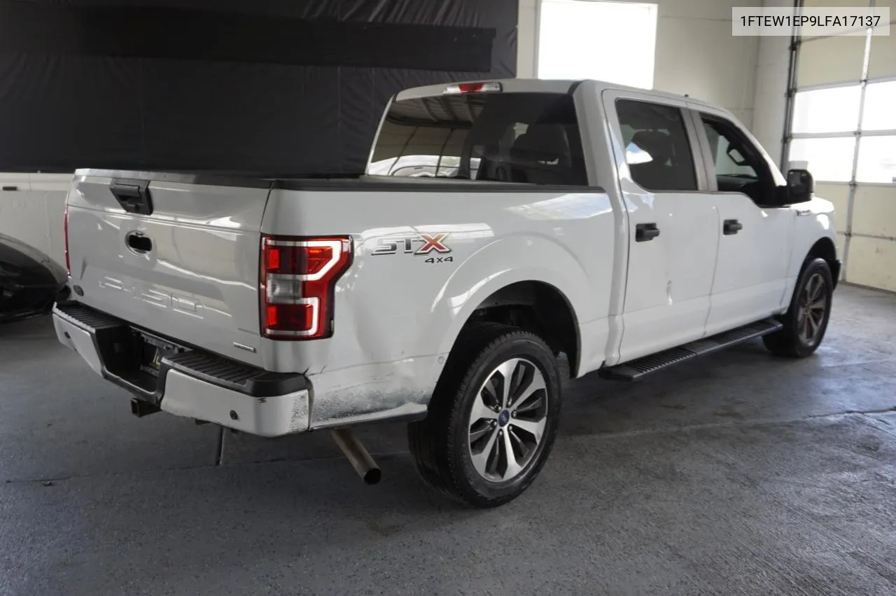 2020 Ford F150 Supercrew VIN: 1FTEW1EP9LFA17137 Lot: 71060934