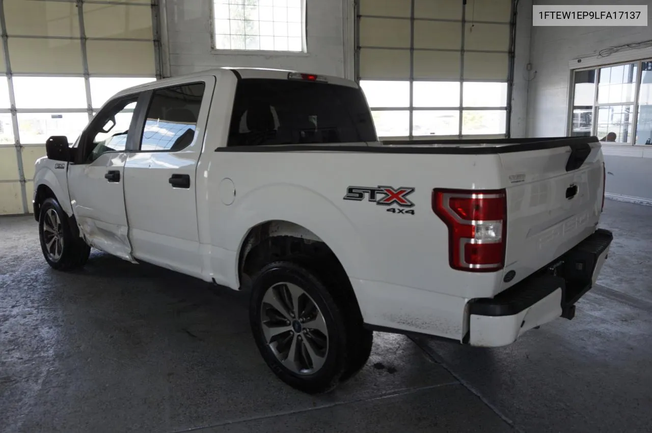 2020 Ford F150 Supercrew VIN: 1FTEW1EP9LFA17137 Lot: 71060934