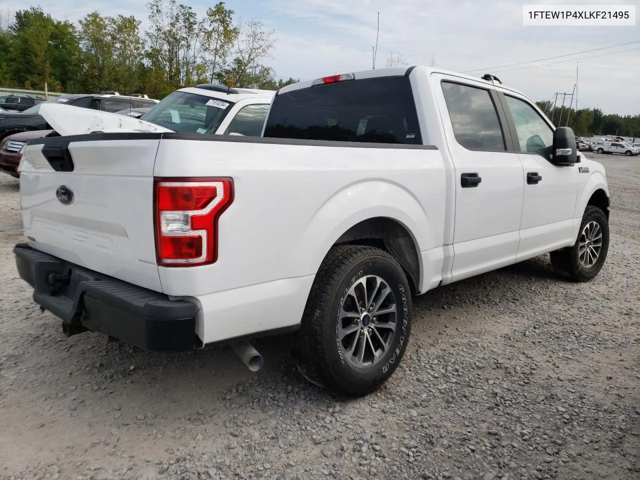 2020 Ford F150 Police Responder VIN: 1FTEW1P4XLKF21495 Lot: 71834724