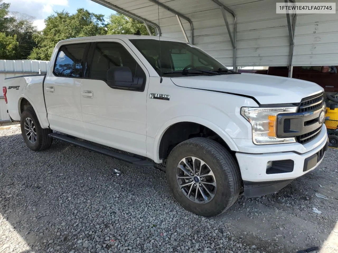 2020 Ford F150 Supercrew VIN: 1FTEW1E47LFA07745 Lot: 71969164