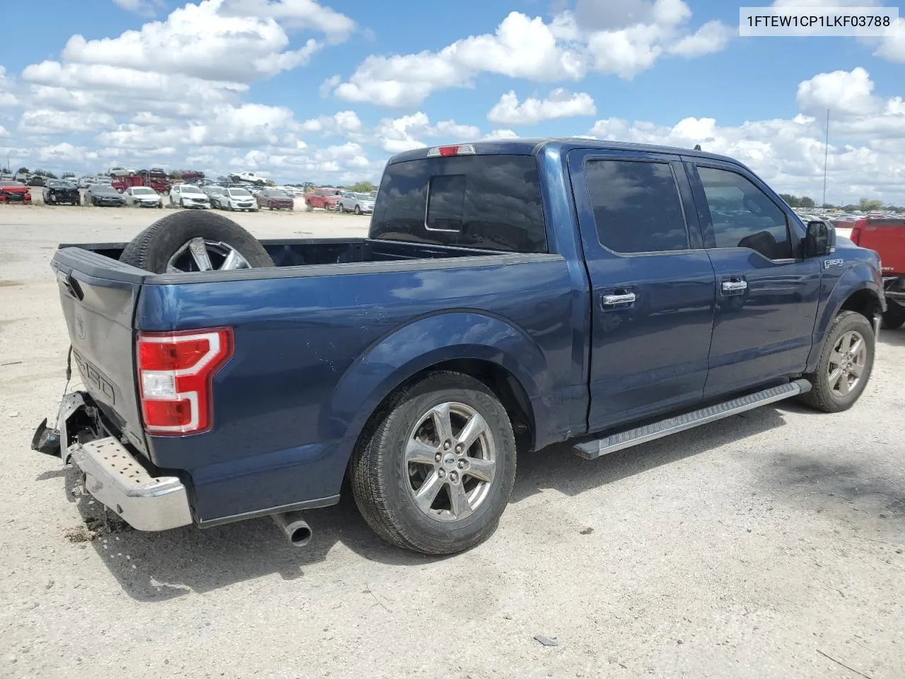 1FTEW1CP1LKF03788 2020 Ford F150 Supercrew