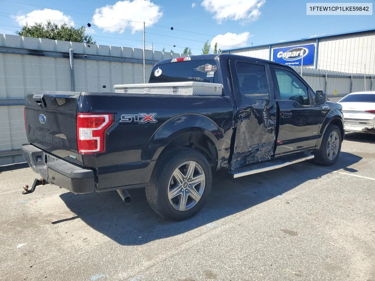 2020 Ford F150 Supercrew VIN: 1FTEW1CP1LKE59842 Lot: 73013574