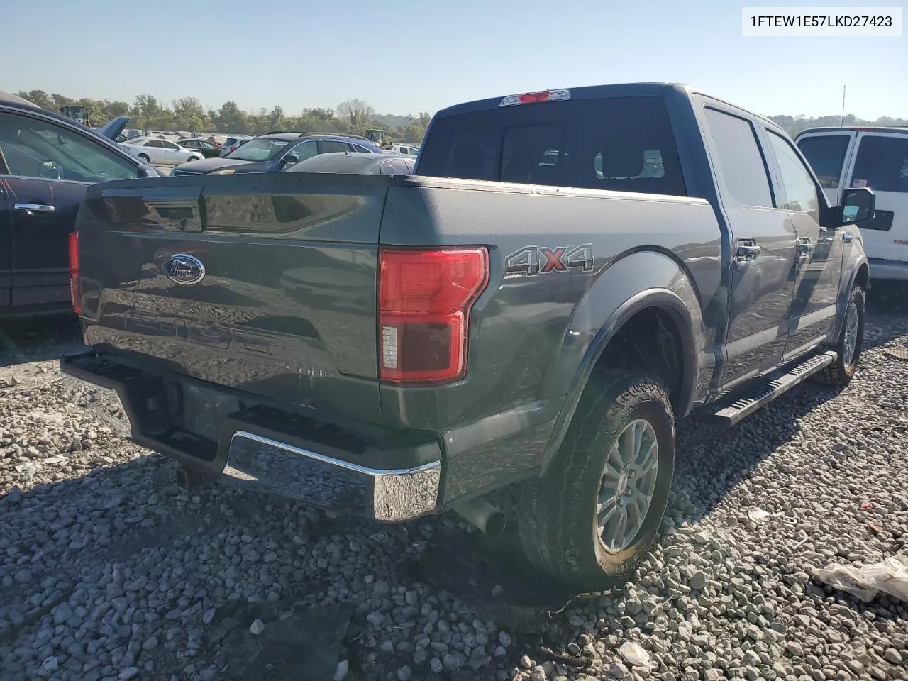 2020 Ford F150 Supercrew VIN: 1FTEW1E57LKD27423 Lot: 73172984