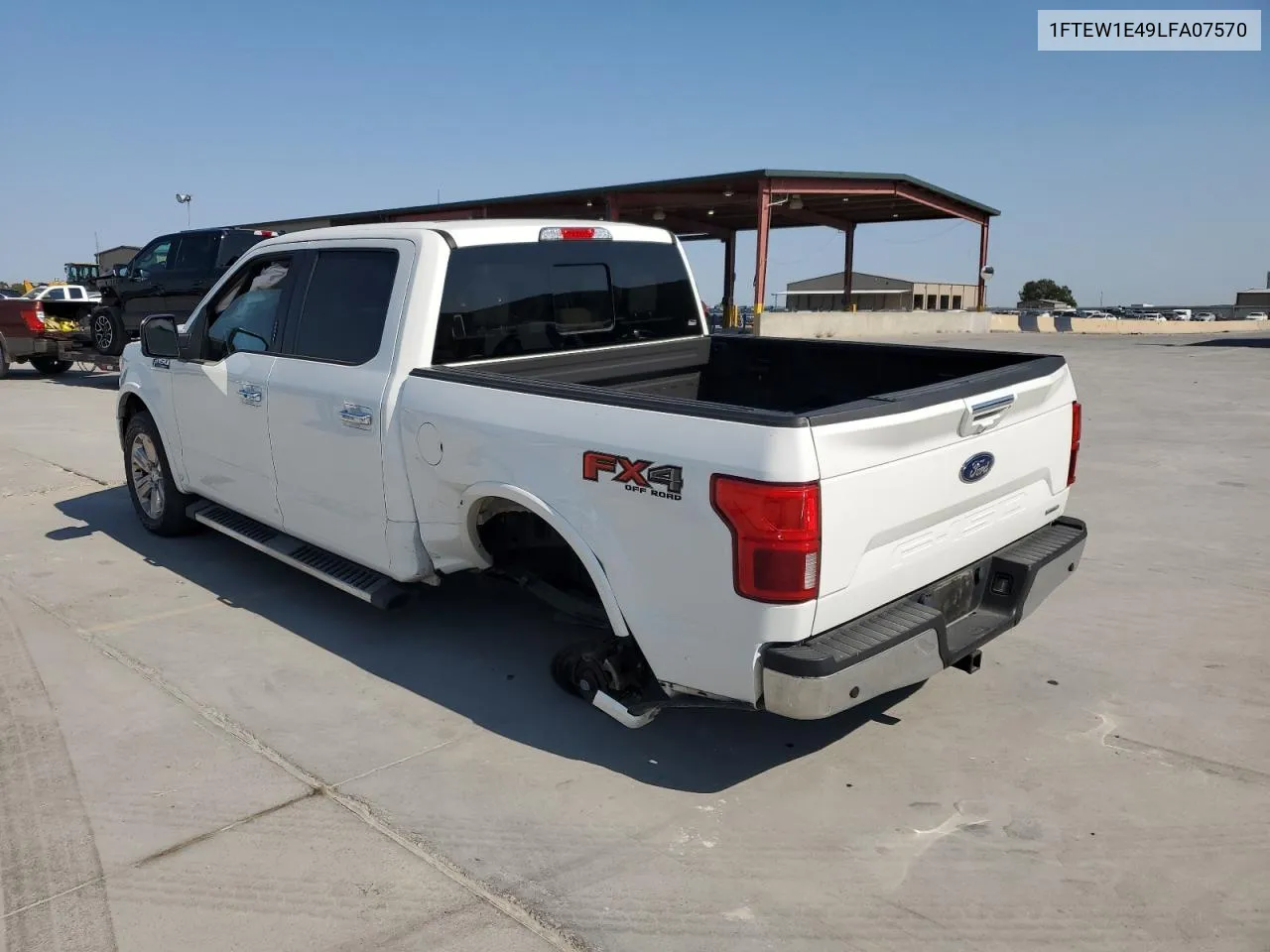 2020 Ford F150 Supercrew VIN: 1FTEW1E49LFA07570 Lot: 74100554