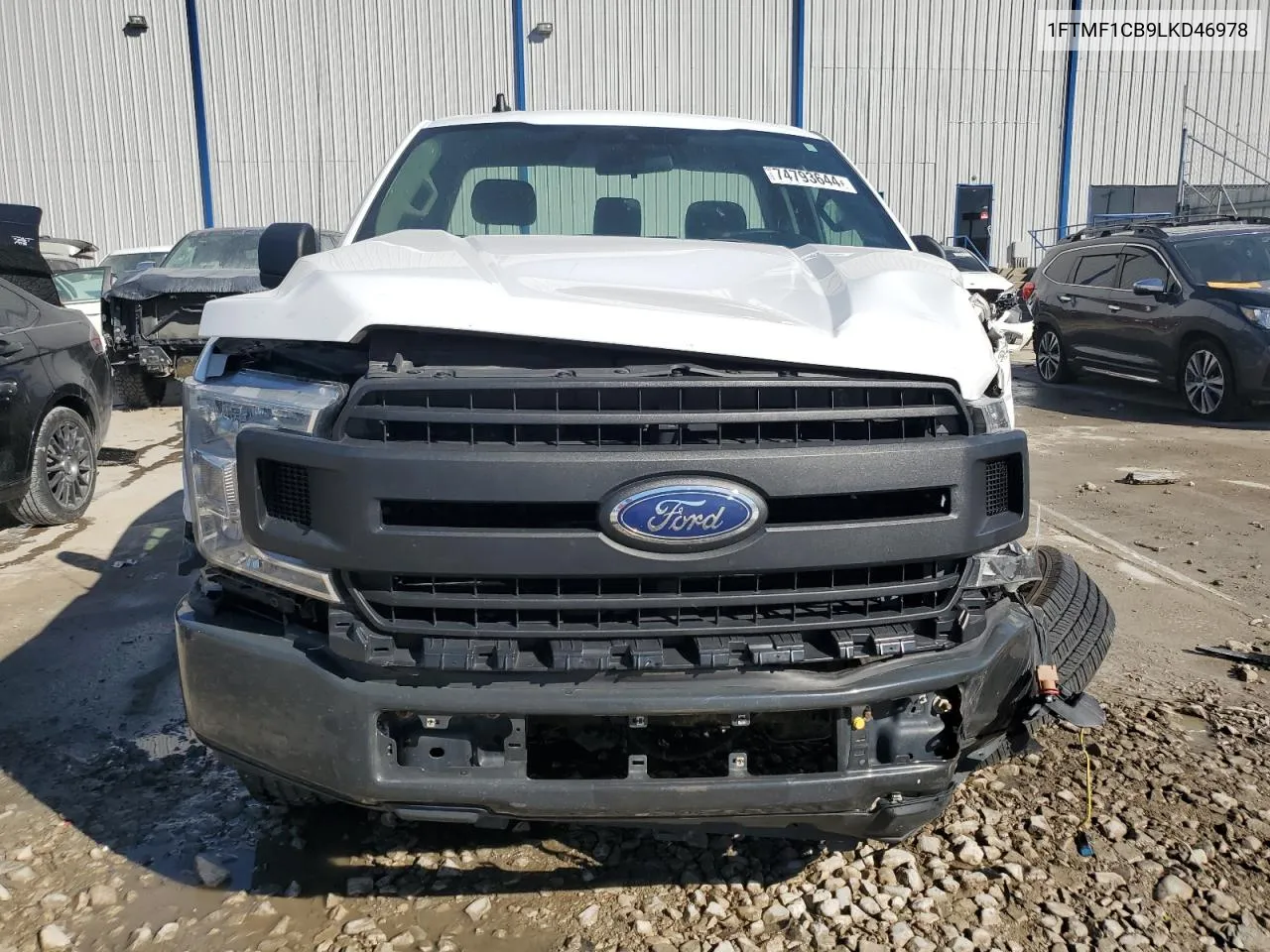 2020 Ford F150 VIN: 1FTMF1CB9LKD46978 Lot: 74793644