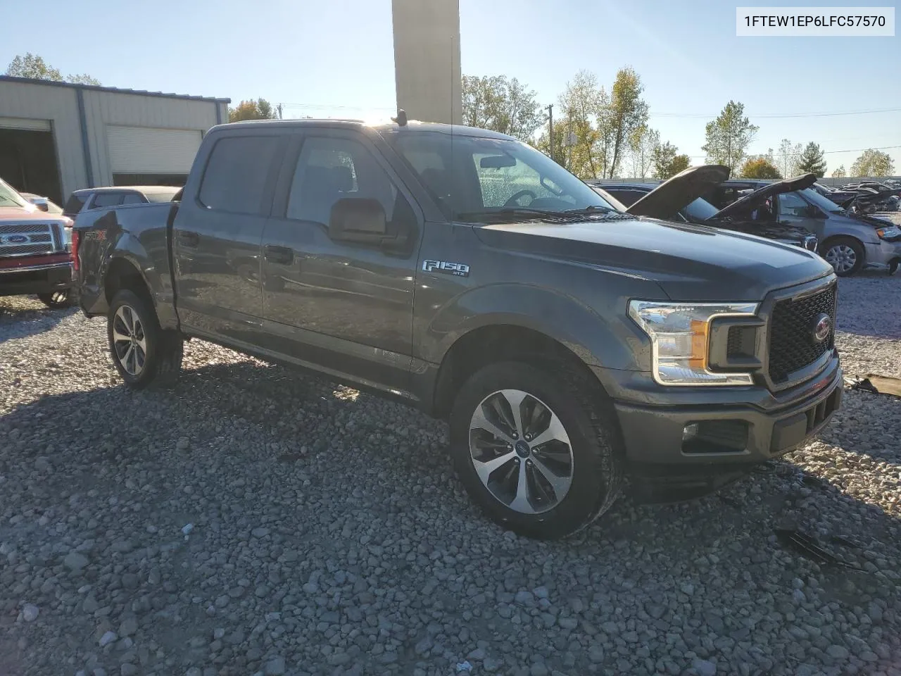 2020 Ford F150 Supercrew VIN: 1FTEW1EP6LFC57570 Lot: 74893084