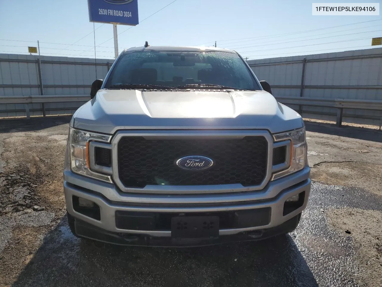 2020 Ford F150 Supercrew VIN: 1FTEW1EP5LKE94106 Lot: 75226434