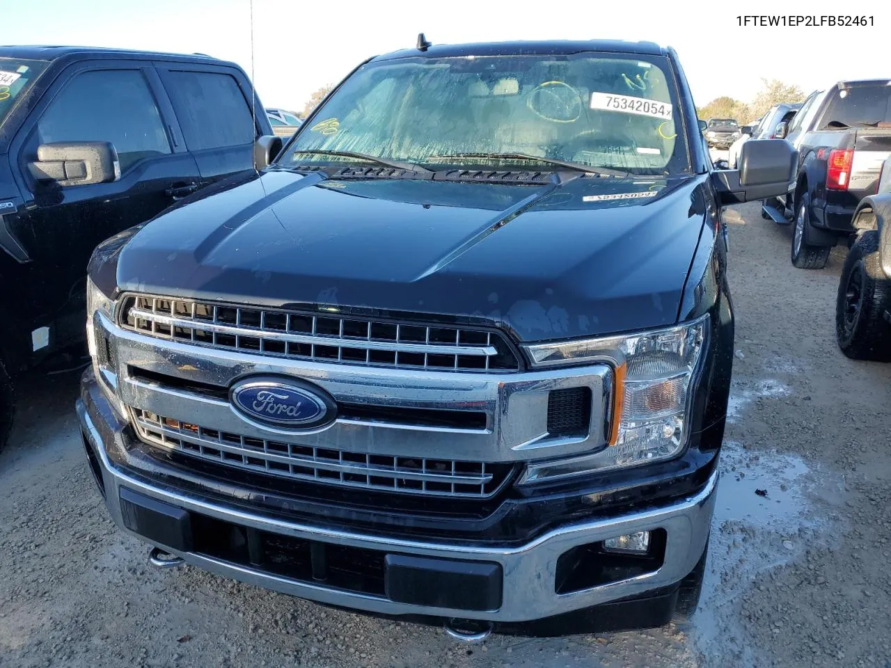 2020 Ford F150 Supercrew VIN: 1FTEW1EP2LFB52461 Lot: 75342054