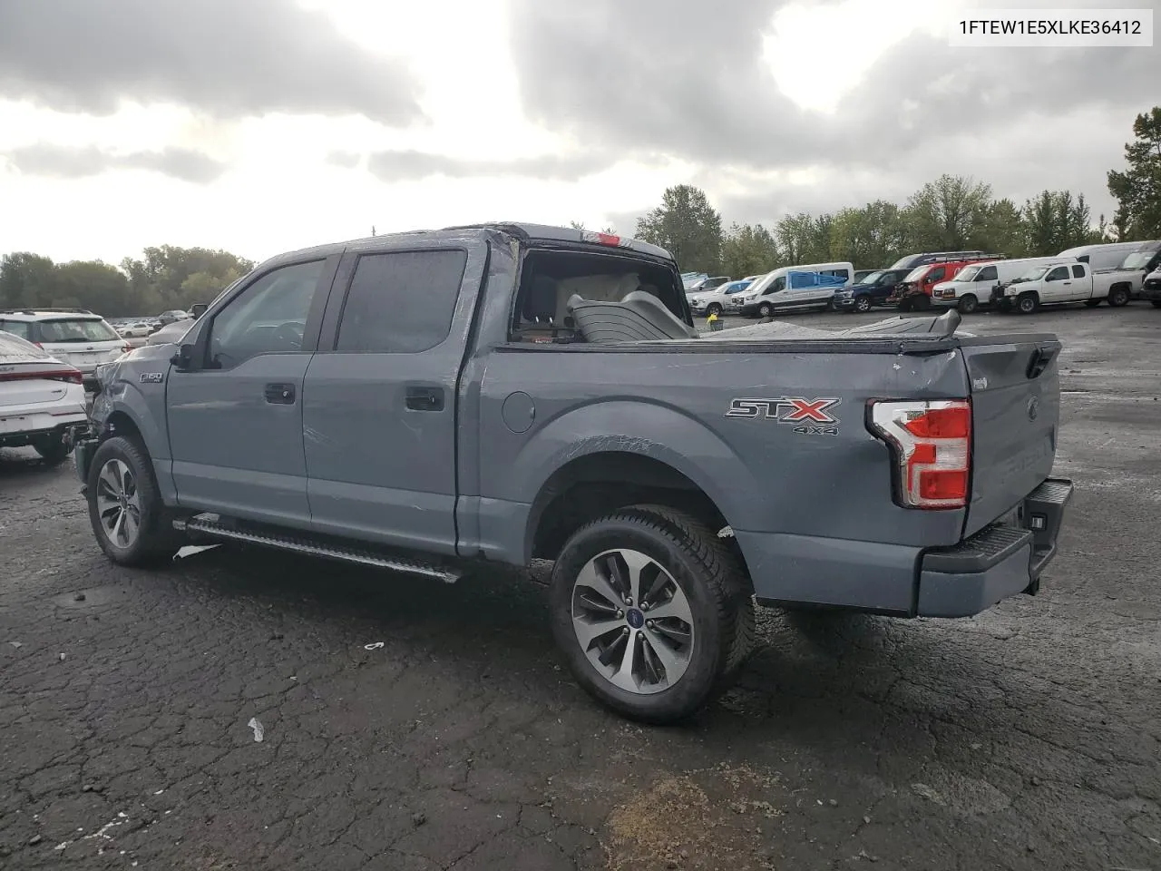 2020 Ford F150 Supercrew VIN: 1FTEW1E5XLKE36412 Lot: 76886464