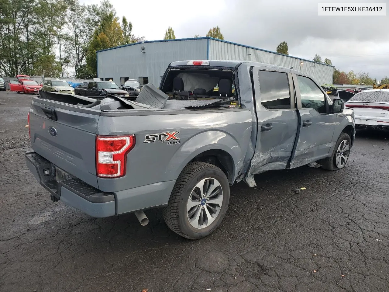 2020 Ford F150 Supercrew VIN: 1FTEW1E5XLKE36412 Lot: 76886464