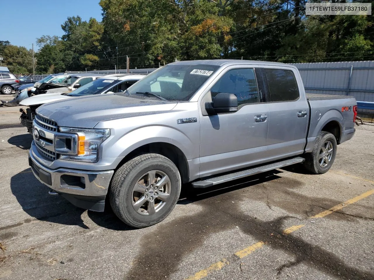 2020 Ford F150 Supercrew VIN: 1FTEW1E59LFB37180 Lot: 77639784