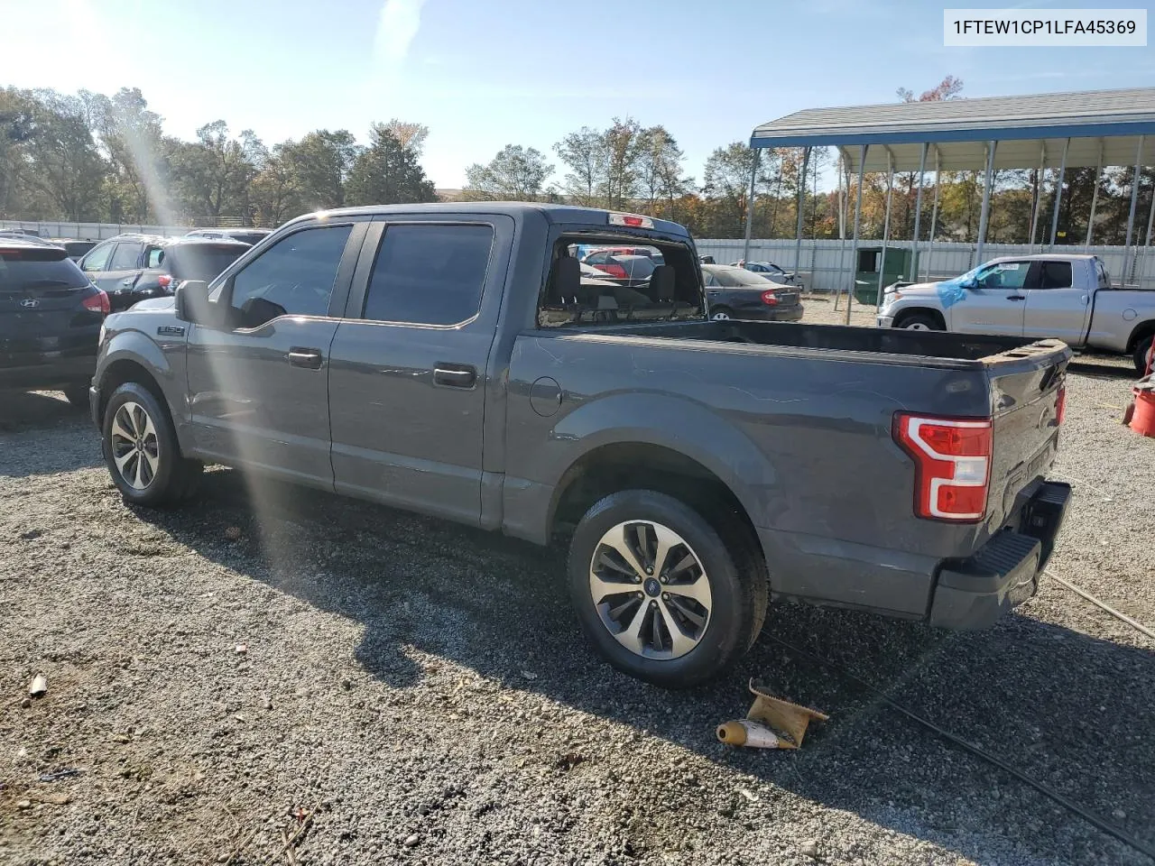 2020 Ford F150 Supercrew VIN: 1FTEW1CP1LFA45369 Lot: 77657974