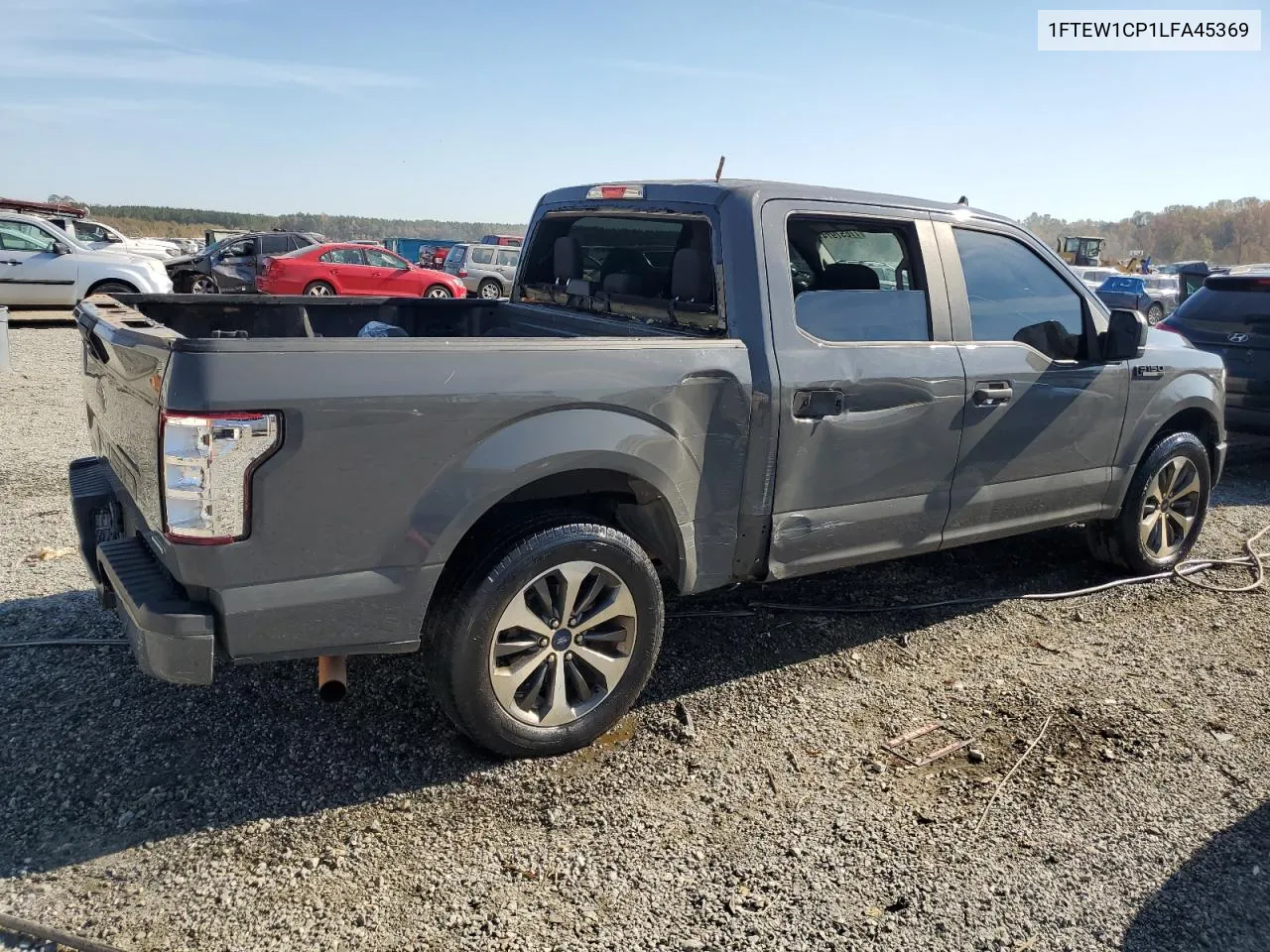 2020 Ford F150 Supercrew VIN: 1FTEW1CP1LFA45369 Lot: 77657974