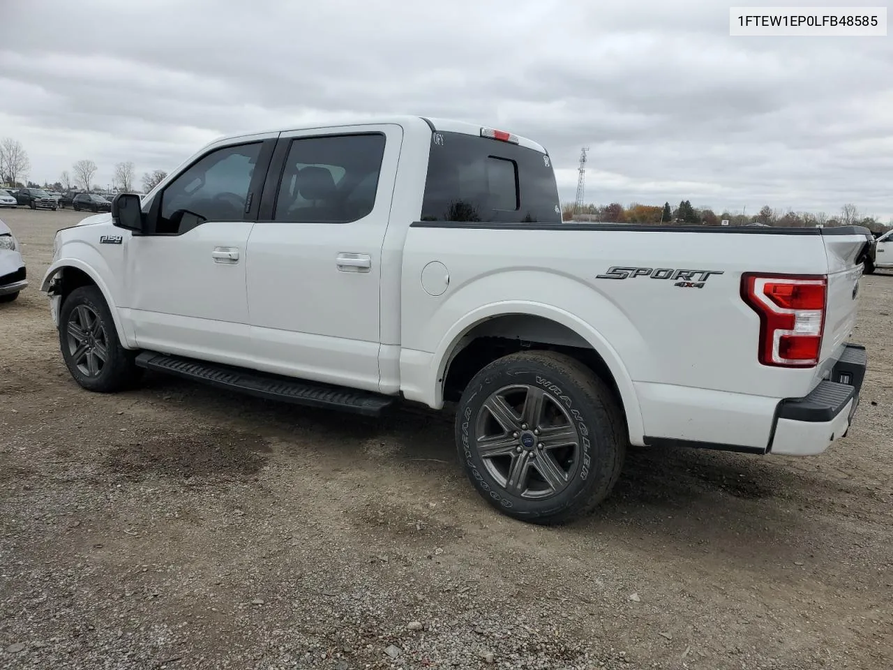 2020 Ford F150 Supercrew VIN: 1FTEW1EP0LFB48585 Lot: 78869064