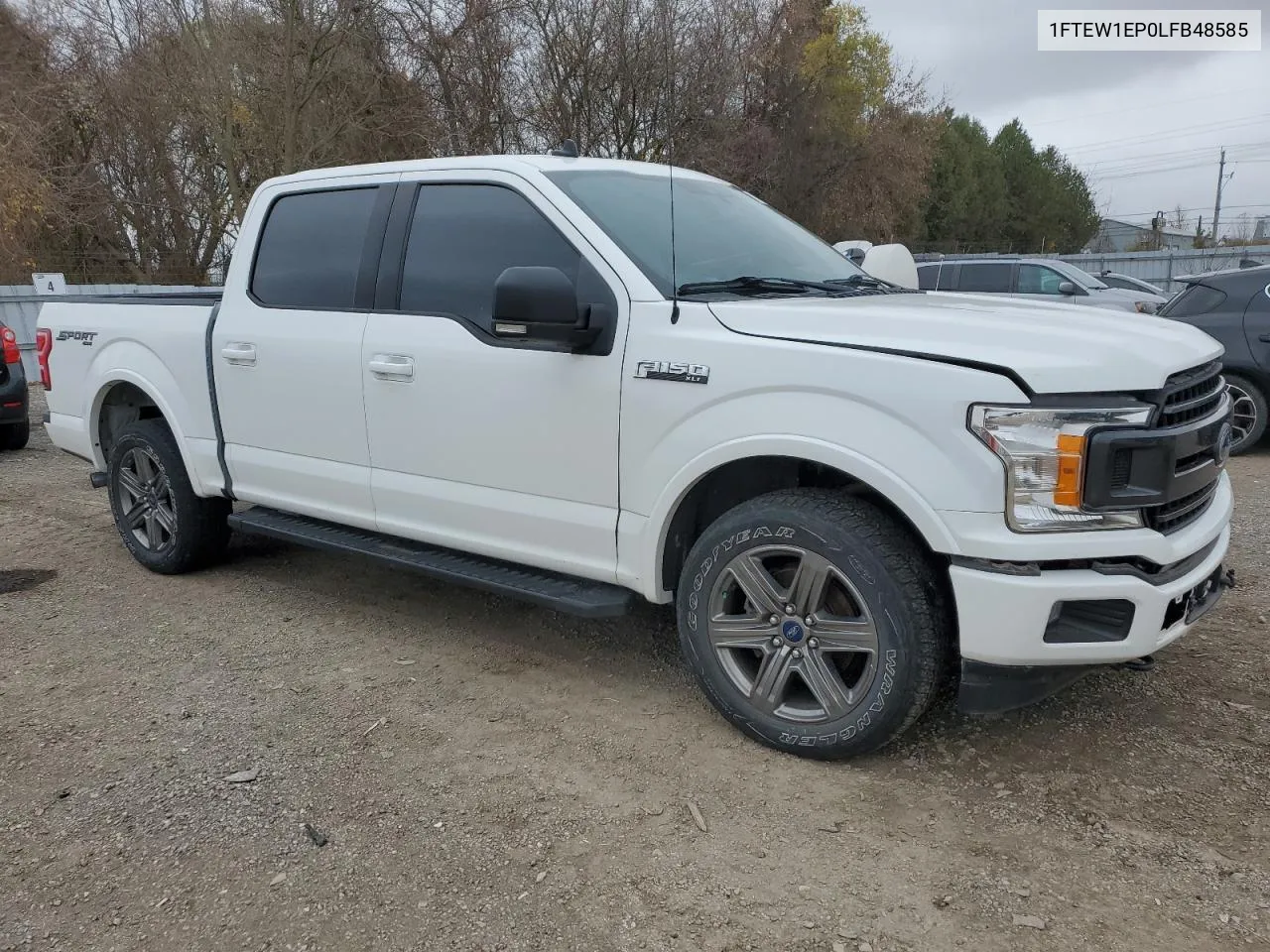 2020 Ford F150 Supercrew VIN: 1FTEW1EP0LFB48585 Lot: 78869064