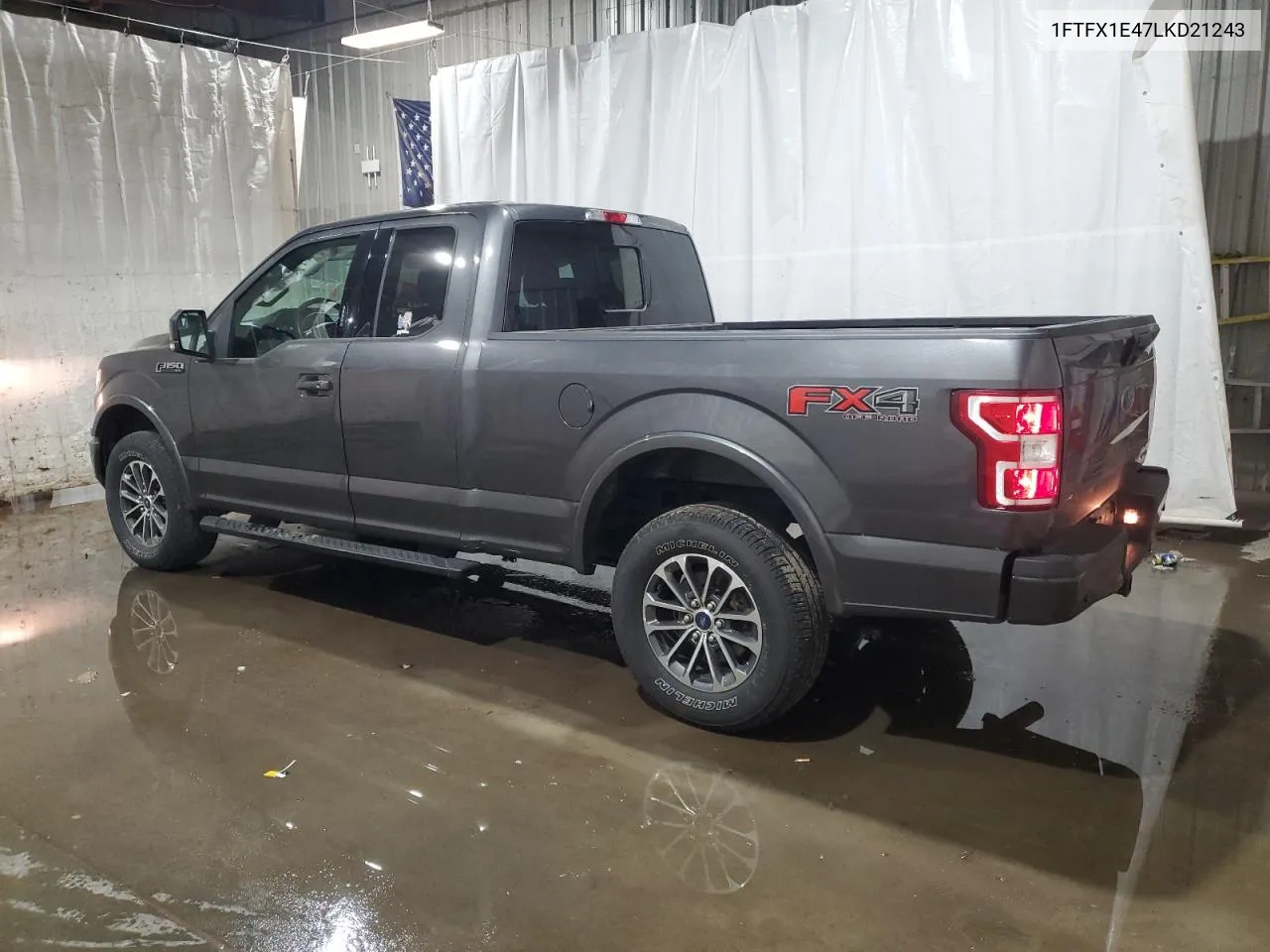 2020 Ford F150 Super Cab VIN: 1FTFX1E47LKD21243 Lot: 79453134