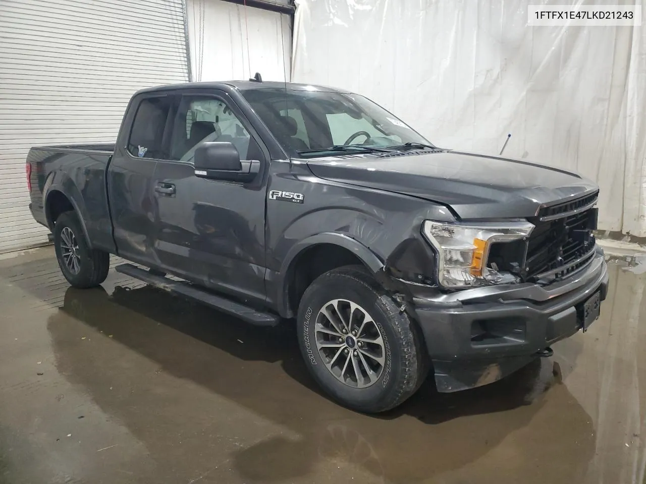 2020 Ford F150 Super Cab VIN: 1FTFX1E47LKD21243 Lot: 79453134