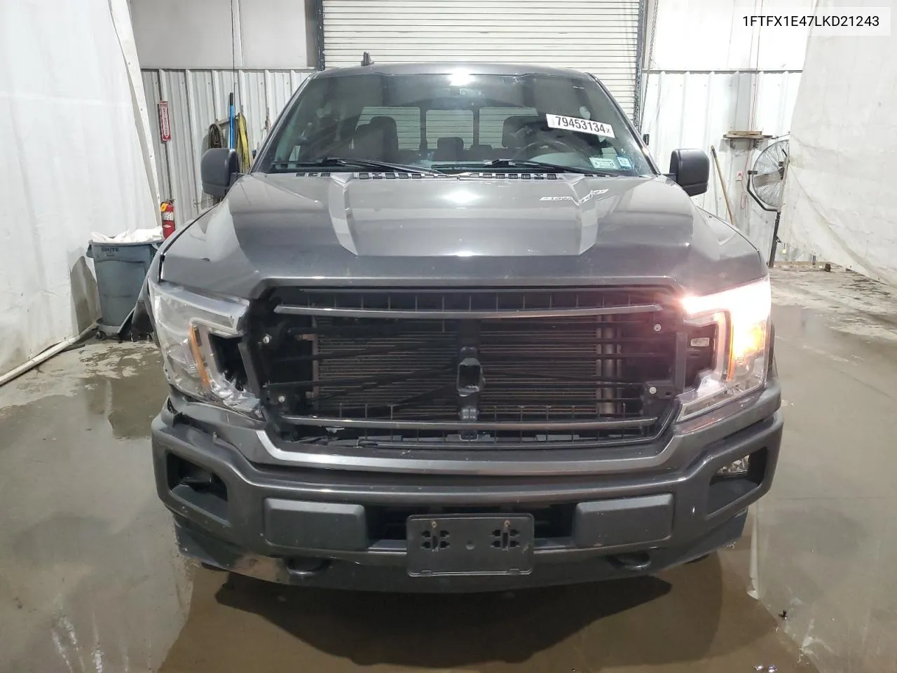 2020 Ford F150 Super Cab VIN: 1FTFX1E47LKD21243 Lot: 79453134