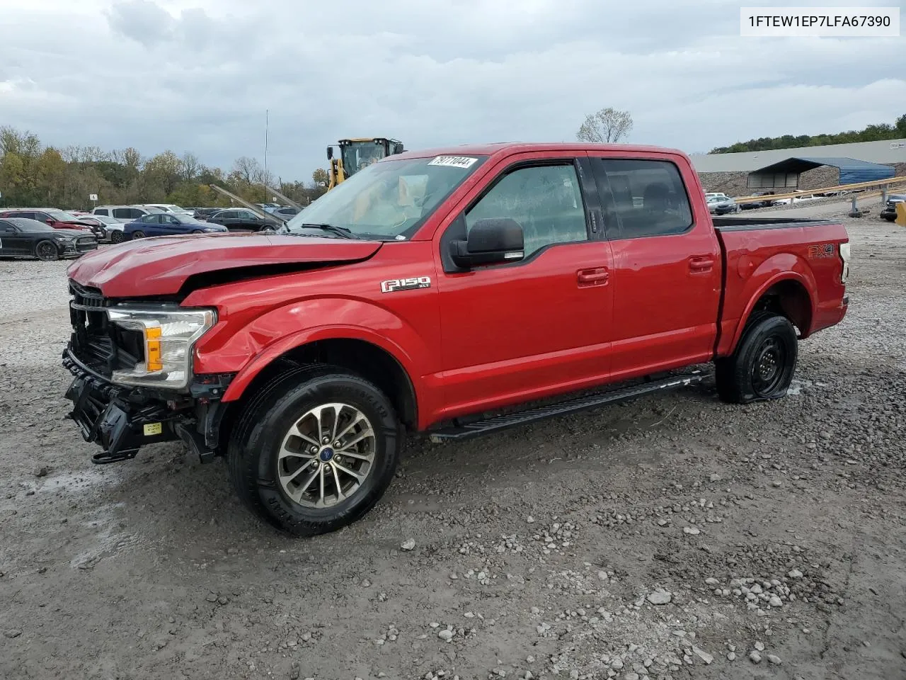 2020 Ford F150 Supercrew VIN: 1FTEW1EP7LFA67390 Lot: 79771044